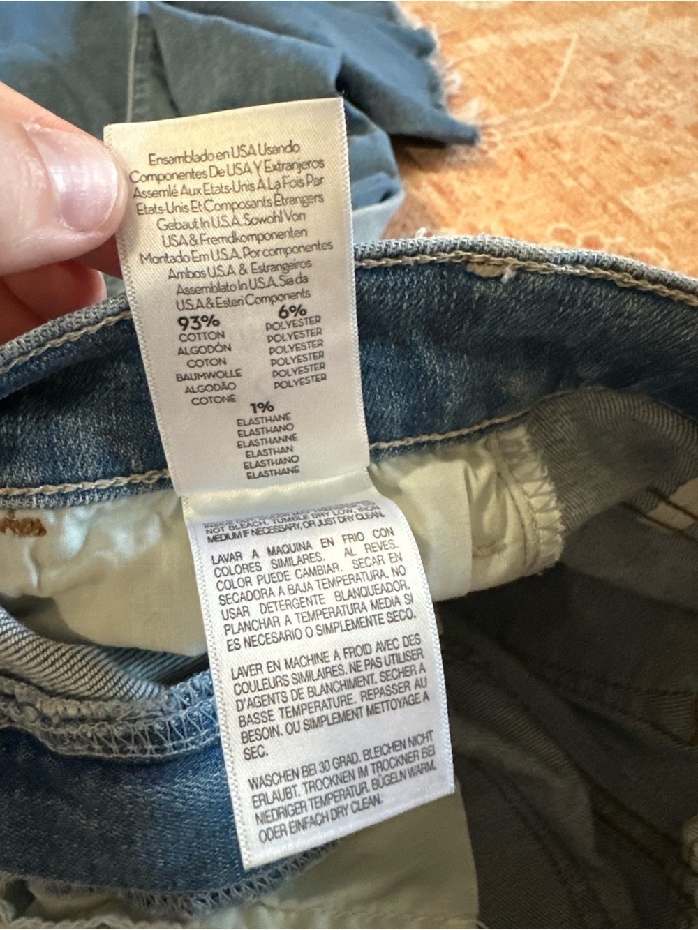Mother The Hustler Ankle Fray in Shaken, Not Stirred size 26 designer jeans - Picture 5 of 11